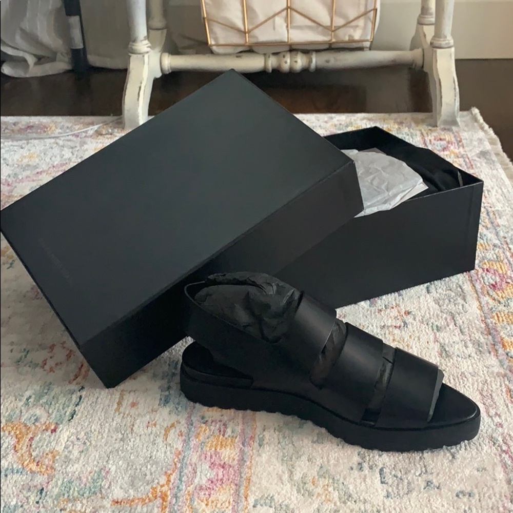 Alexander Wang Brand New black platform sandals